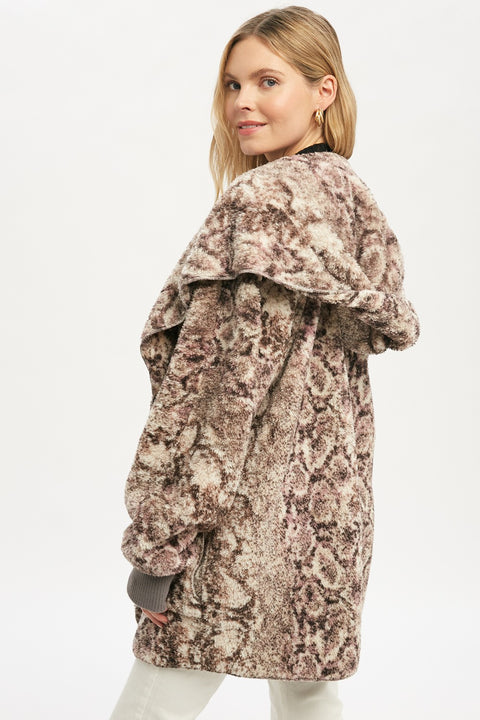 Hoodie - Snakeskin Fur