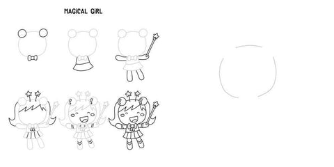 Book (Paperback) - Draw Kawaii in 5 Simple Steps