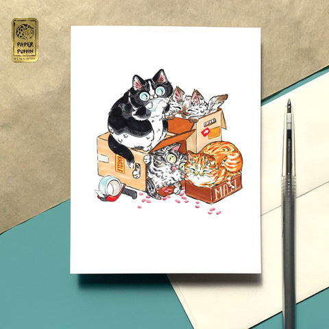 Greeting Card - Boxes