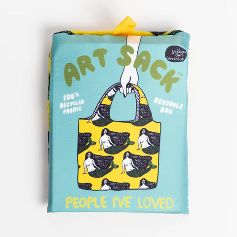 Art Sack (Reusable Shopping Bag) - Sh*t Doesnt Have nTo Make Sense Mermaid