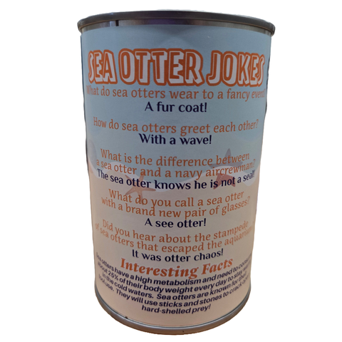 Stuffed Animal - Dave the Canned Sea Otter