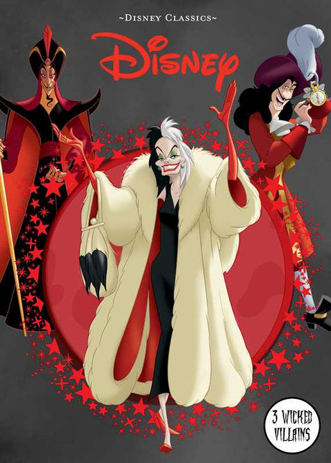 Book (Hardcover) - Disney Classics: 3 Wicked Villains
