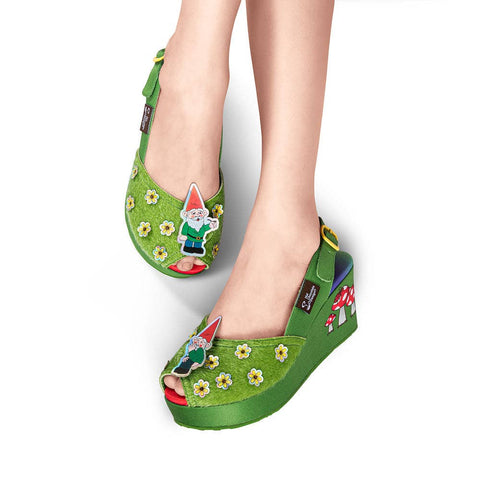 Women's Shoes - Chocolaticas® Naughty Gnome Women's Sandal