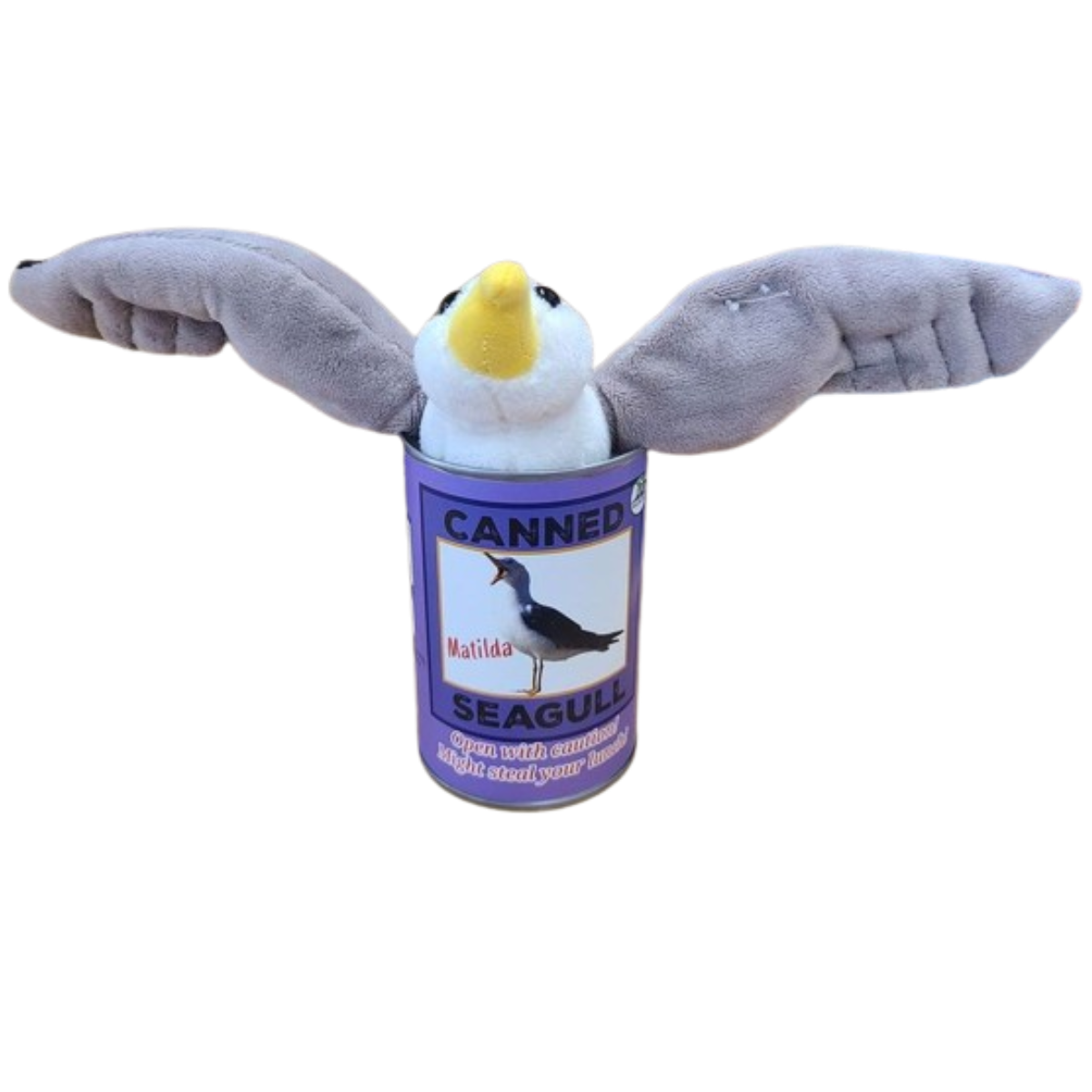 Stuffed Animal - Matilda the Canned Seagull