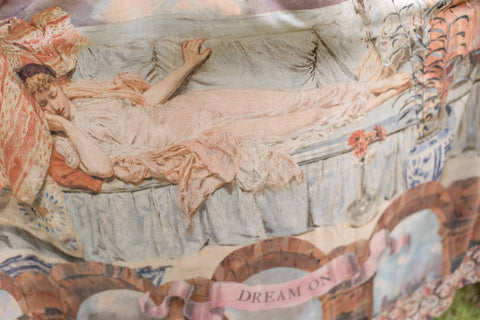 Bohéme Long Slip Dress - Imaginarium With Moon