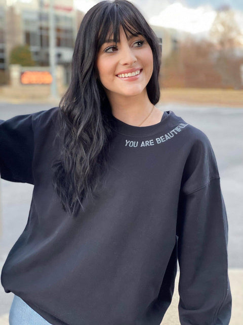 Sweatshirt (Crewneck) - Darling, You Have No Flaw in You