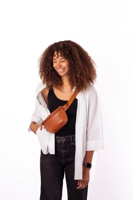 Kibou Mini - Brown Vegan Leather