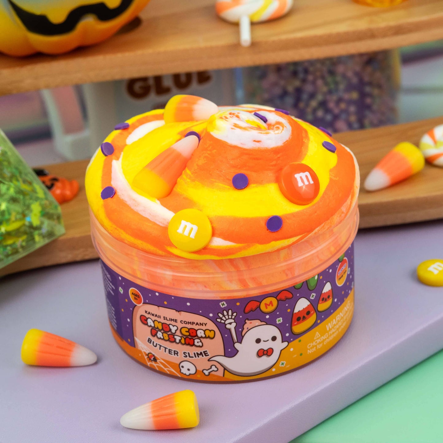 Slime - Candy Corn Frosting Butter