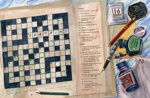 Book (Hardcover) - Murder Most Puzzling