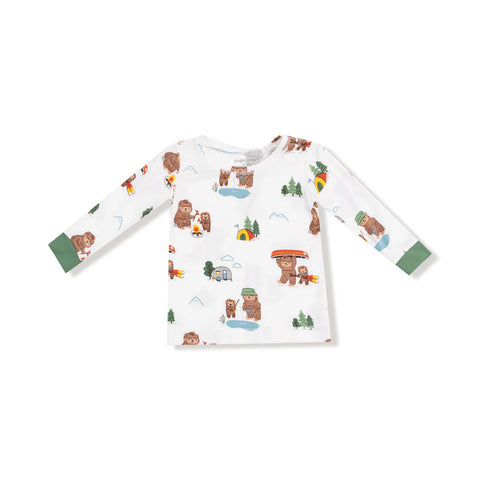 2 Piece Pajamas (Long Sleeve) - Bigfoot Camping