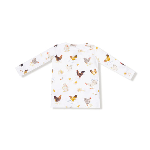 2 Piece Pajamas (Long Sleeve) - Collector Chickens