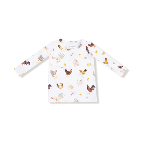 2 Piece Pajamas (Long Sleeve) - Collector Chickens