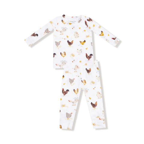 2 Piece Pajamas (Long Sleeve) - Collector Chickens