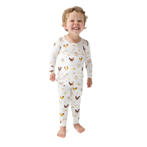2 Piece Pajamas (Long Sleeve) - Collector Chickens