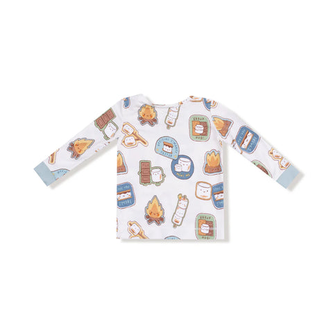 2 Piece Pajamas (Long Sleeve) - S'mores