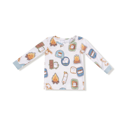 2 Piece Pajamas (Long Sleeve) - S'mores
