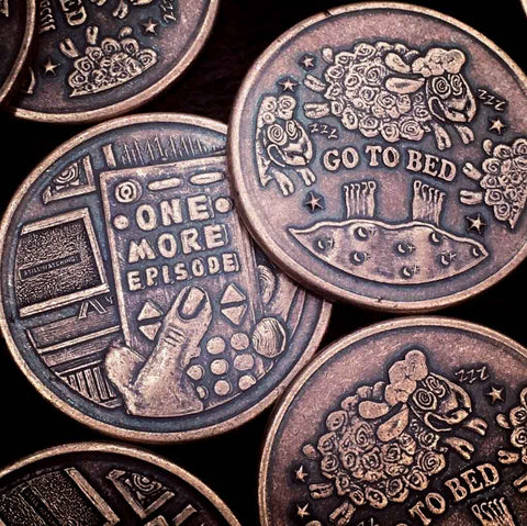 Decision Maker Coin - One More Episode/Go to Bed