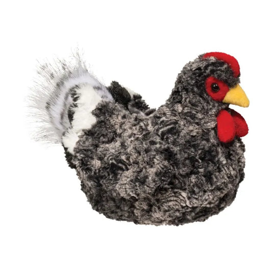 Stuffed Animal - Pepper Black Multi Hen