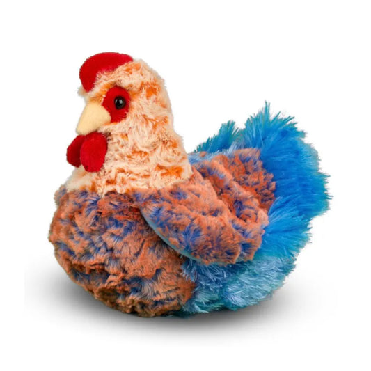 Stuffed Animal - Henreietta Blue Lace Hen