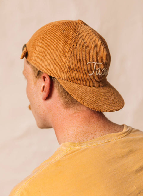 Hat (Corduroy) - Tacos Chainstitch Rust