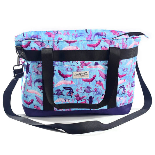 Large Venture Tote - A Lotta Axolotls