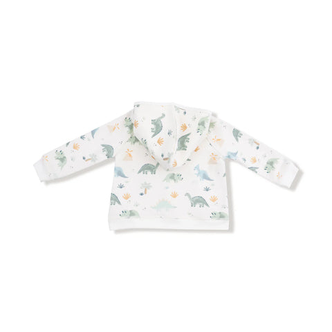 Hoodie (Full Zip) & Jogger Set - Soft Dinos French Terry