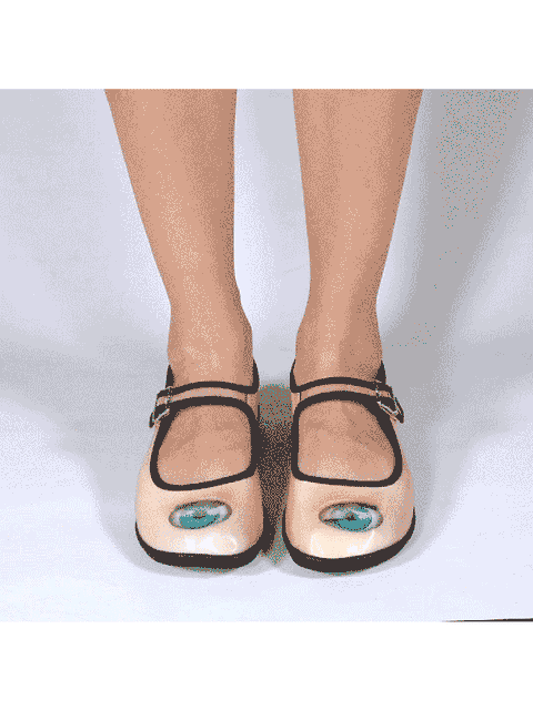 Women's Shoe - Chocolaticas® Wink Mary Jane Flat