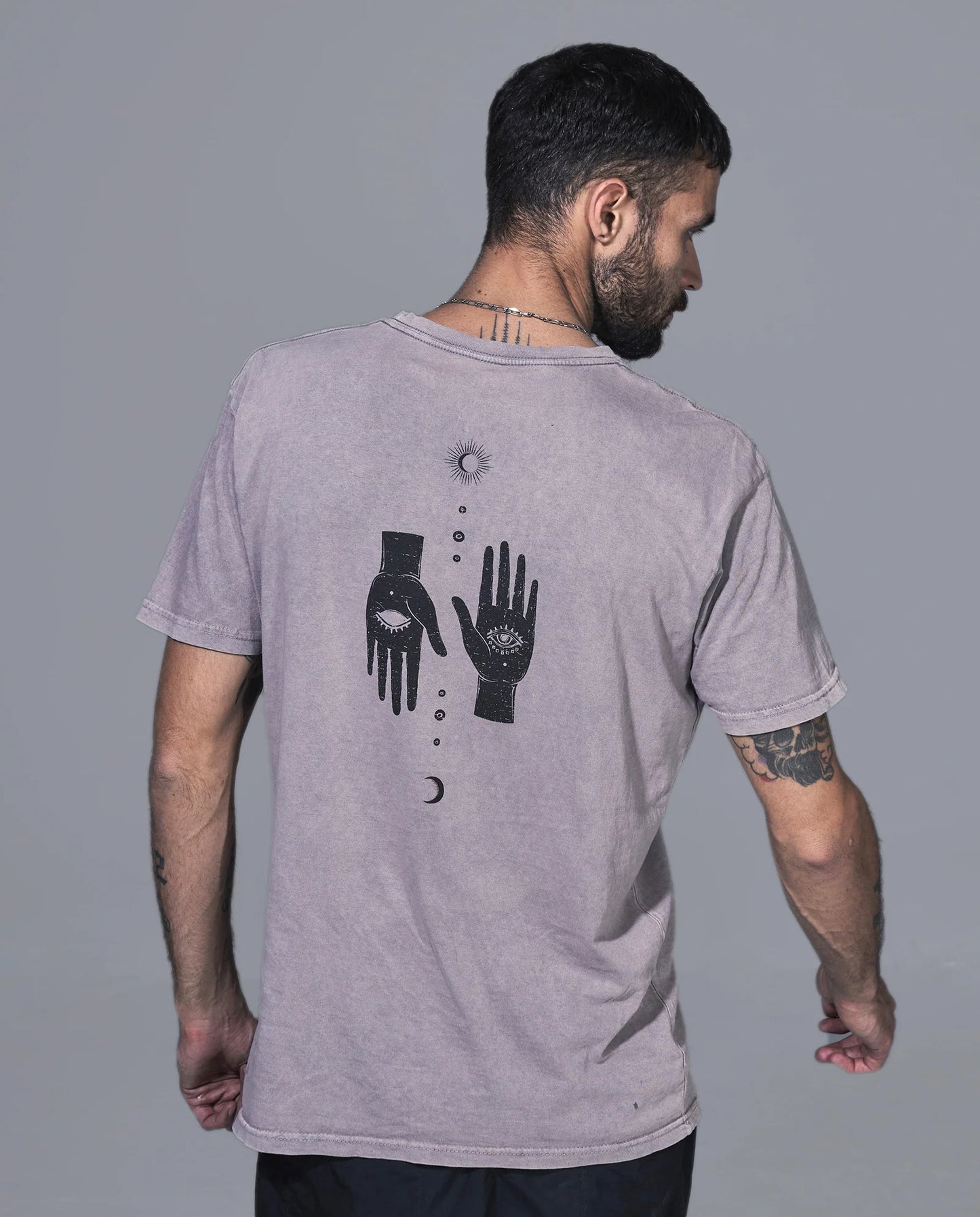 Tee (Unisex) - Day + Night Zinc Grey