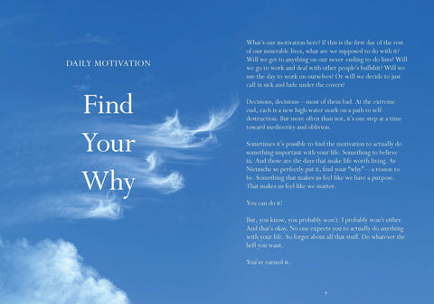 Book (Hardcover) - Sorry in advance for making things weird.