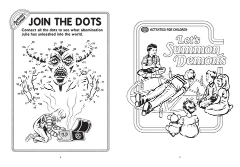Coloring Book - Let's Summon Demons