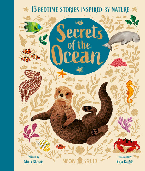 Book (Hardcover) - Secrets of the Ocean: 15 Bedtime Stories Inspired by Nature