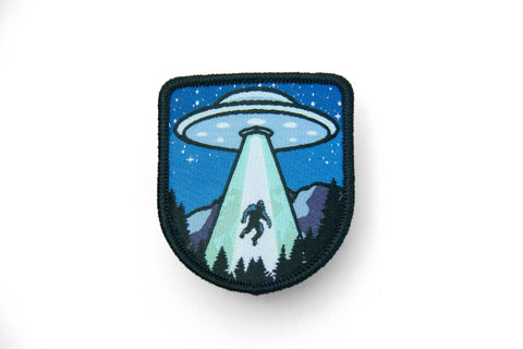 Patch - Bigfoot Conspiracy Society UFO