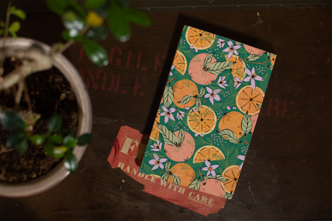 Journal (Soft Cover) - Orange Orchard