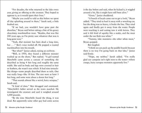 Book (Paperback) - Monsters of the Pacific Northwest