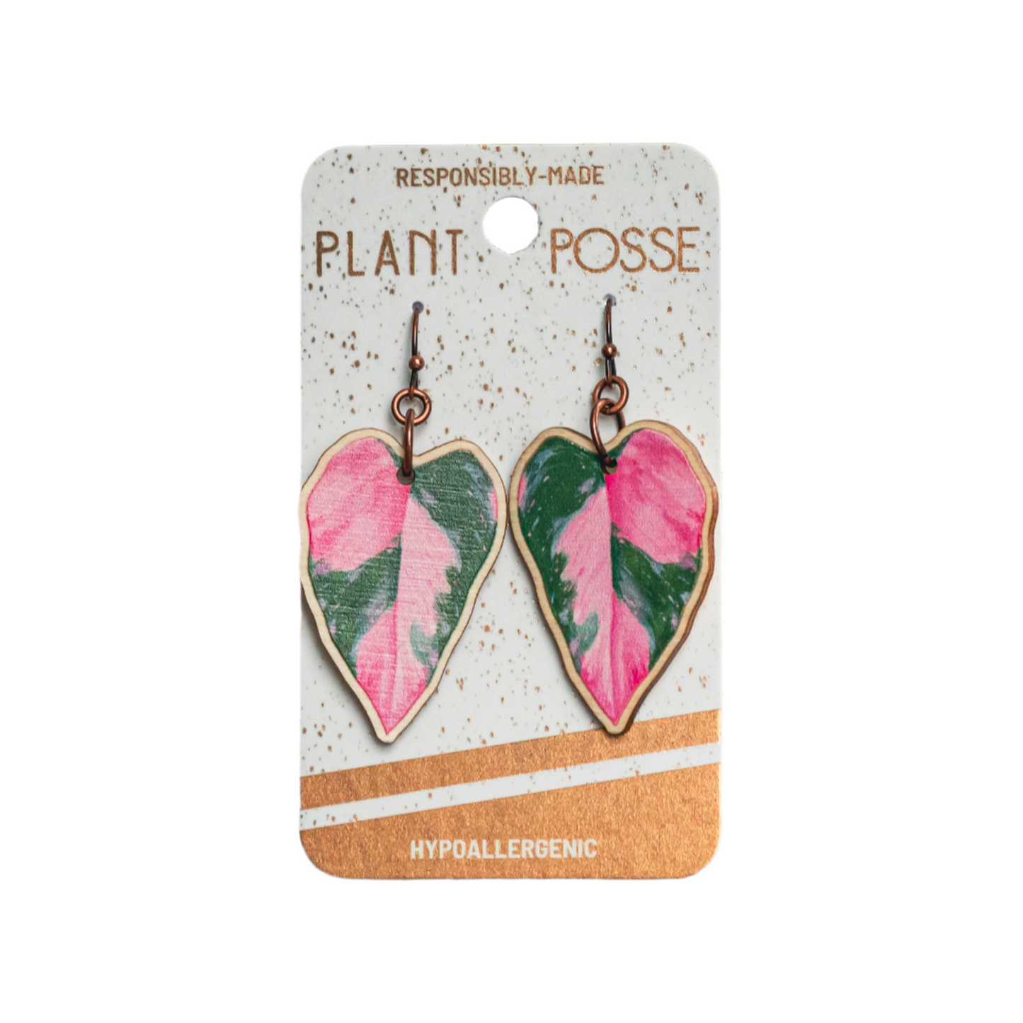 Dangle Earrings - Pink Princess