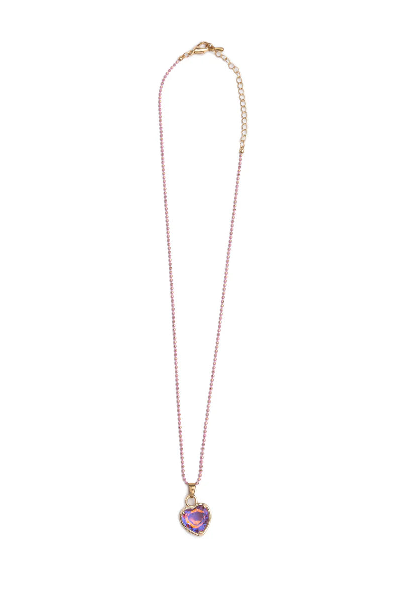 Jewelry (Kids) - Boutique Chic Lilac Love Necklace