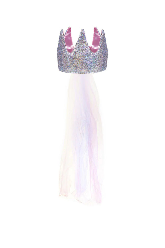 Dress Up - Sequin Crown with Veil