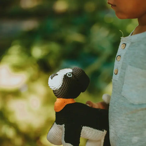 Yarn Rattle - Sheep Dog