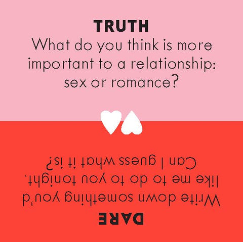 Game - After Dinner Amusements: Truth or Dare for Couples