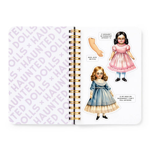 Sticker Book - Brass Monkey Haunted Dolls