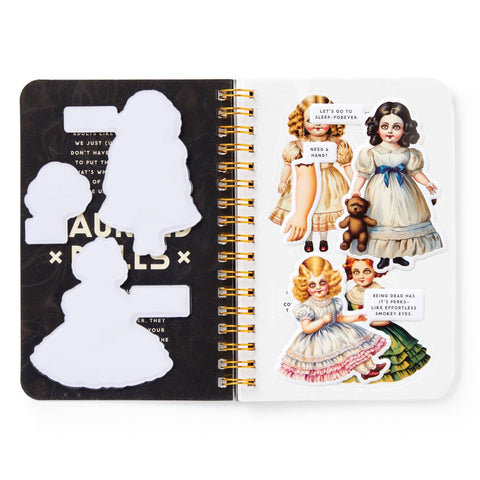 Sticker Book - Brass Monkey Haunted Dolls