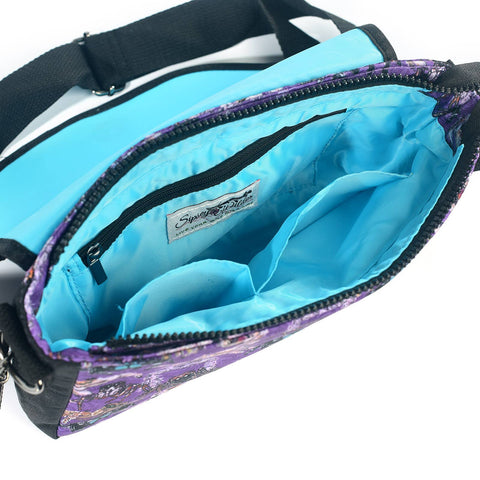 Stride Crossbody Bag - Jumping Spiders