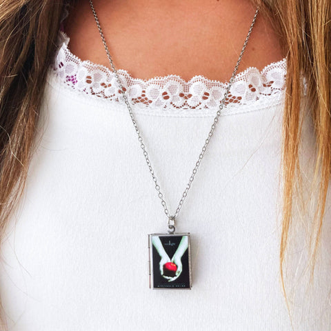 Necklace - Book Locket Twilight: Stainless Steel