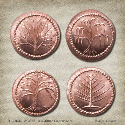 Coin Set - The Hobbit™ Set #3 - The Shire Four Farthings
