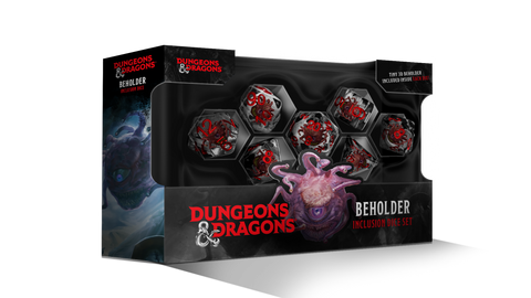 Resin Dice Set - Dungeons & Dragons Beholder
