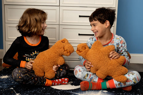 Stuffed Animals - Extra Fluffy Dino Nugget Bronto Barry