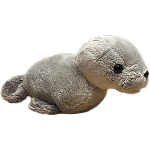 Stuffed Animal - Canned Baby Harbor Seal (Standard Lid)