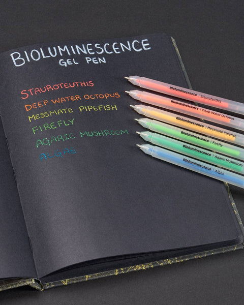 Gel Pens (6 Pack) - Bioluminescence Neon