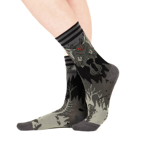 Crew Socks - Mothman