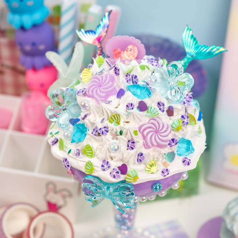 Clay Kit - Play & Display Mermaid Parfait Cafe